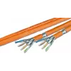 Wirewin VKW SFTP K7 LSOH3 500DXB Cat.7 S/FTP Netzwerkkabel als Meterware, 500 m, Orange, LSOH3