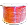 Wirewin VKW SFTP K7 LSOH3 500DXB Cat.7 S/FTP Netzwerkkabel als Meterware, 500 m, Orange, LSOH3