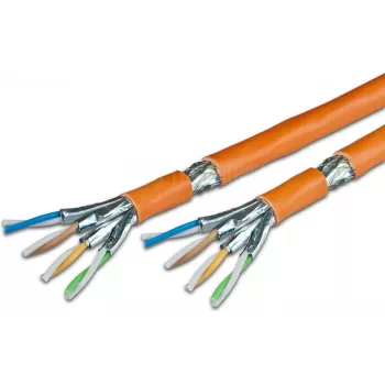 Wirewin VKW SFTP K7 LSOH3 500DXB Cat.7 S/FTP Netzwerkkabel als Meterware, 500 m, Orange, LSOH3