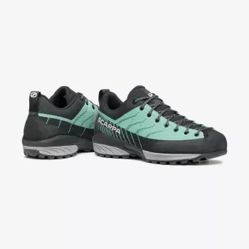 Zustiegsschuhe für Damen Scarpa Mescalito Planet Schwarz/Weiß