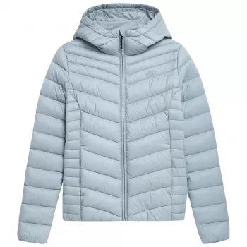 Women's Down Jacket 4F F095 Light Blue 4FSS23TDJAF095 34S