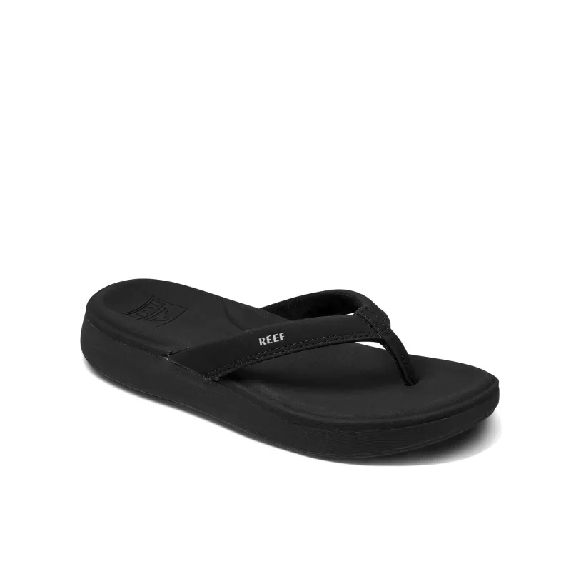 Women's Slippers Reef Cushion Cloud Black