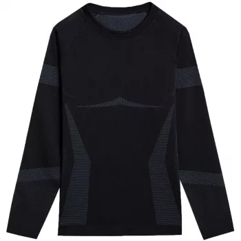 Thermoaktives Damen-Sweatshirt 4F F113 Deep Black M/L