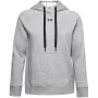 Under Armour Damen Rival Fleece HB Hoodie Mod Gray Light Heather