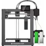 WonderMaker ZR 3D-Drucker mit Wi-Fi, 300 x 300 x 300 mm Bauraum, 4-Farb-Druck, Metallrahmen, Grau