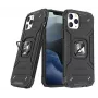 Wozinsky Apple iPhone 12 Pro Max Ring Armor Hülle mit Ständer - Robuste Schutzhülle, Schwarz