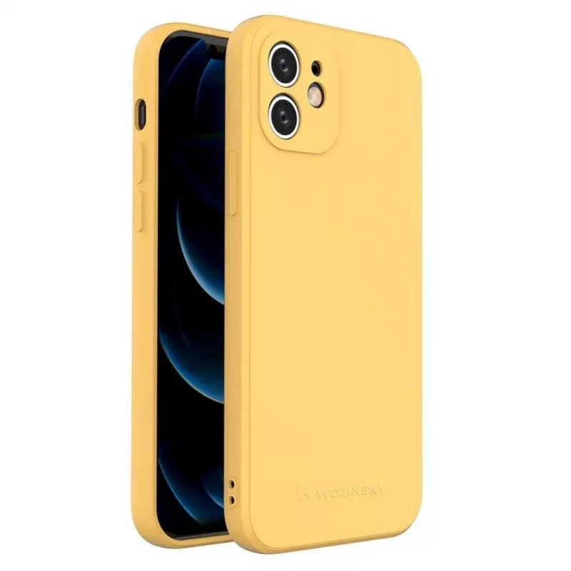 Wozinsky Apple iPhone XS Max Silikonhülle Gelb