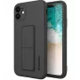Wozinsky Apple Kickstand Case Flexible Silicone iPhone 11 Black