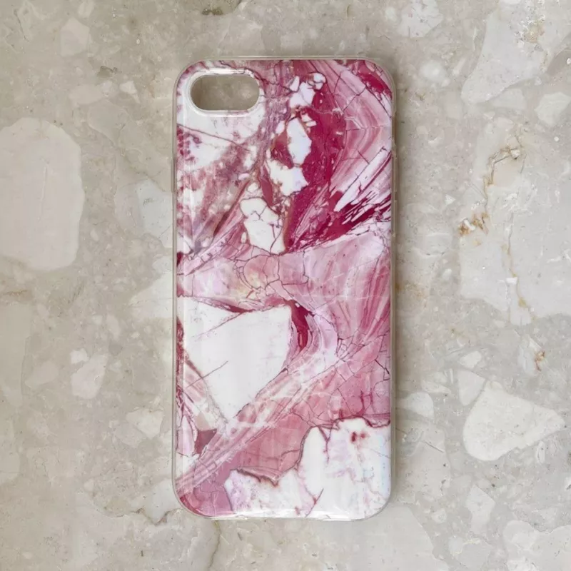 Wozinsky Black Marble TPU Case für Samsung A73