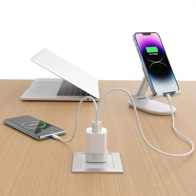 Wozinsky CMWCW 20W USB-C / USB-A Netzteil - Weiß