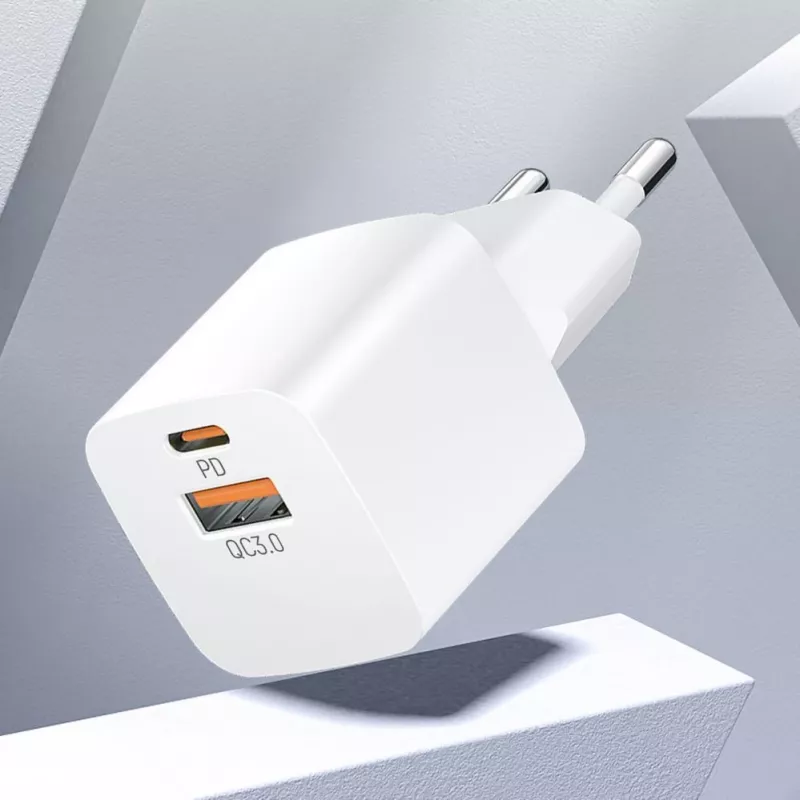 Wozinsky CMWCW 20W USB-C / USB-A Netzteil - Weiß