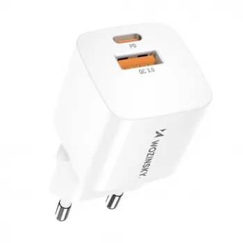Wozinsky CMWCW 20W USB-C / USB-A Netzteil - Weiß