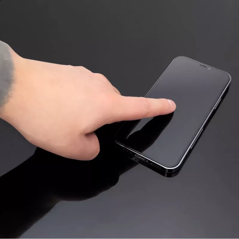 Wozinsky Full Glue Tempered Glass Screen Protector für OnePlus 10T / OnePlus Ace Pro, 9H Härte, Vollflächige Abdeckung, Schwarzer Rahmen