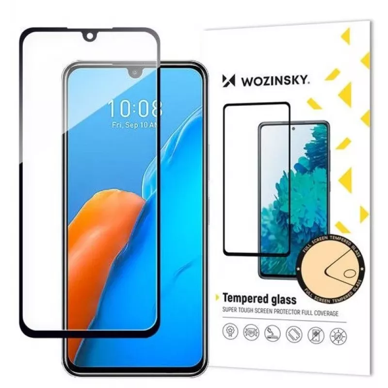Wozinsky Infinix Note 12 Pro Full Screen Tempered Glass mit Rahmen Full Glue