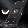 Wozinsky Ring Armor Case für Google Pixel 7 Pro - Gepanzerte Hülle mit magnetischem Haltering - Schwarz