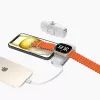 Wozinsky White Lightning (male) - 1m USB-A auf Lightning Kabel, Weiß