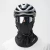 Wozinsky WKM-01B Sturmhaube für Motorrad/Fahrrad, Schwarz