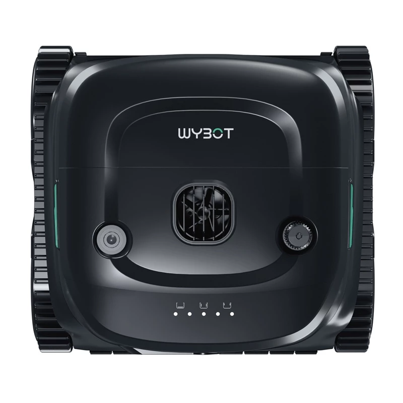 WYBOT C2 Pro Vision Kabelloser Poolroboter mit KI-Vision, 240 Minuten Laufzeit und 200 m² Abdeckung