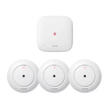 X-SENSE SWS54 Smart Wasserlecksensor Wi-Fi Wassermelder mit 100 dB Alarm, App-Benachrichtigungen, IP67, Batteriebetrieben