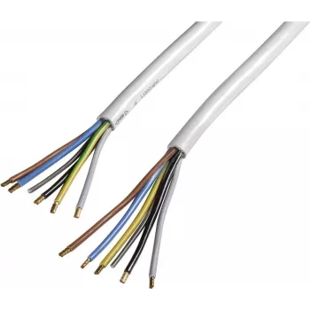 XAVAX 00220796 Netzkabel CEE 7/16 auf IEC C7 1,5m Weiß