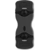 Xavax Universal-Glasabzieher mit 4 Ersatzklingen, einziehbare Edelstahlklinge, ergonomischer Kunststoffgriff, Schwarz/Silber 00111760