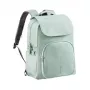XD Design Soft Daypack Mint 15L Rucksack aus recyceltem PET, diebstahlsicher, mit Laptopfach, USB-Anschluss und RFID-Schutz