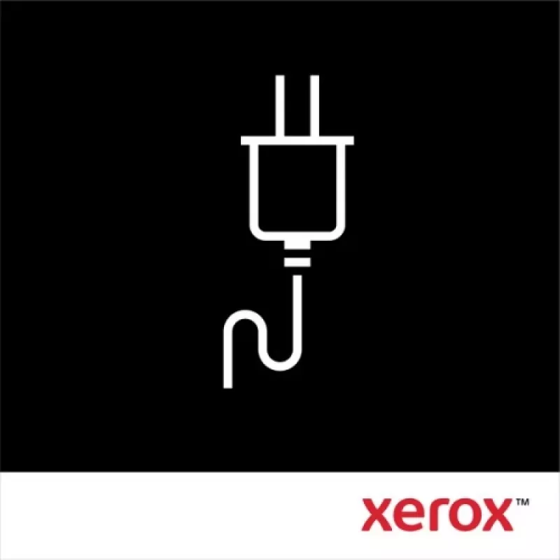Xerox 497K22130 Netzanschlusskabel-Set EU - 1,8 m Schuko auf IEC C13, Schwarz
