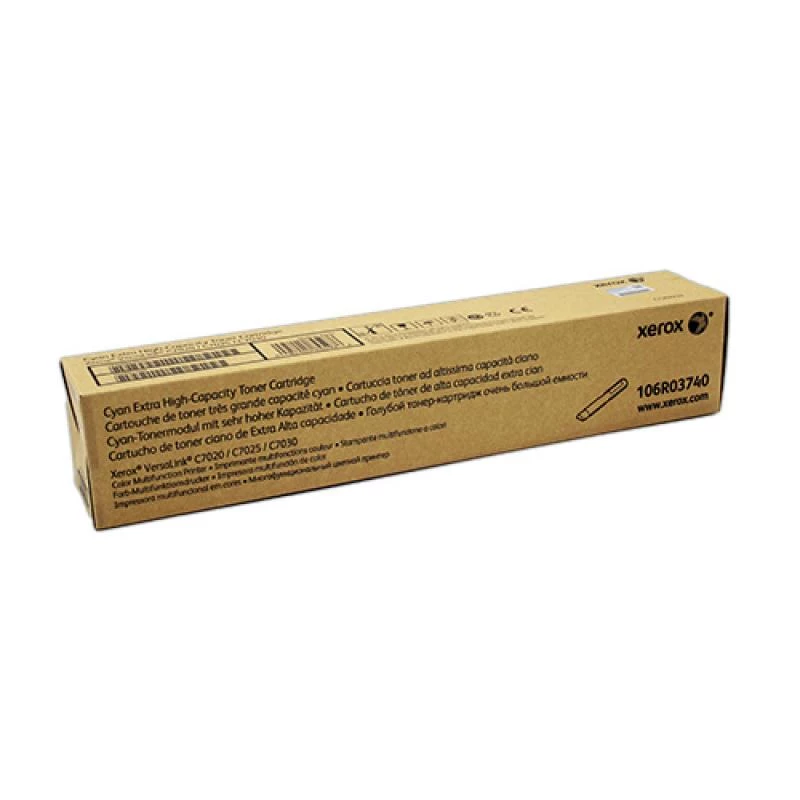 Xerox Cyan Original Toner Cartridge 106R03740 – 2.500 Seiten, für Phaser 6510 & WorkCentre 6515
