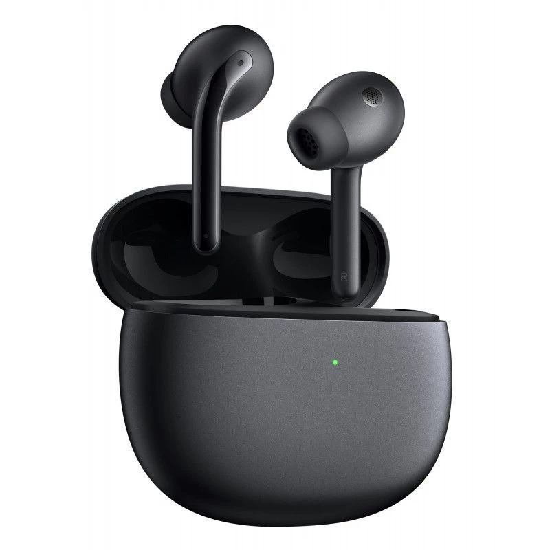 Xiaomi Buds 3 True Wireless In-Ear Kopfhörer mit Hybrid ANC, IP55, Schwarz