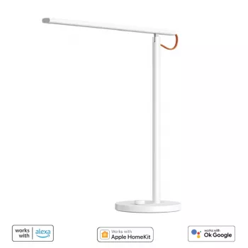 Xiaomi LED Schreibtischlampe 1S Smart Dimmbar Wi-Fi Augenschonende Tischlampe mit Apple HomeKit, Alexa, Google Assistant, 520 lm, 2700-6500K, Ra90