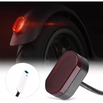Xiaomi M365 PRO Rücklicht - LED Bremslicht Ersatz für M365 Pro, M365, 1S, Essential, Pro 2 Elektroroller