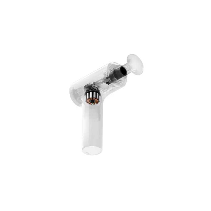 Xiaomi Massage Gun 2 Bürstenloser Tiefengewebs-Percussions-Massager mit 3 Aufsätzen, USB-C, 2500mAh, bis zu 5h Laufzeit, 3 Geschwindigkeiten, 10mm Amplitude, 120N Stallkraft, leise <45dB, PC+Glasfaser-Gehäuse