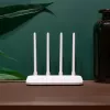 Xiaomi Mi Router 4C Wi-Fi 4 Wireless Router (2.4GHz, 300 Mbps, 4 Antennen, 3x Fast Ethernet) Weiß