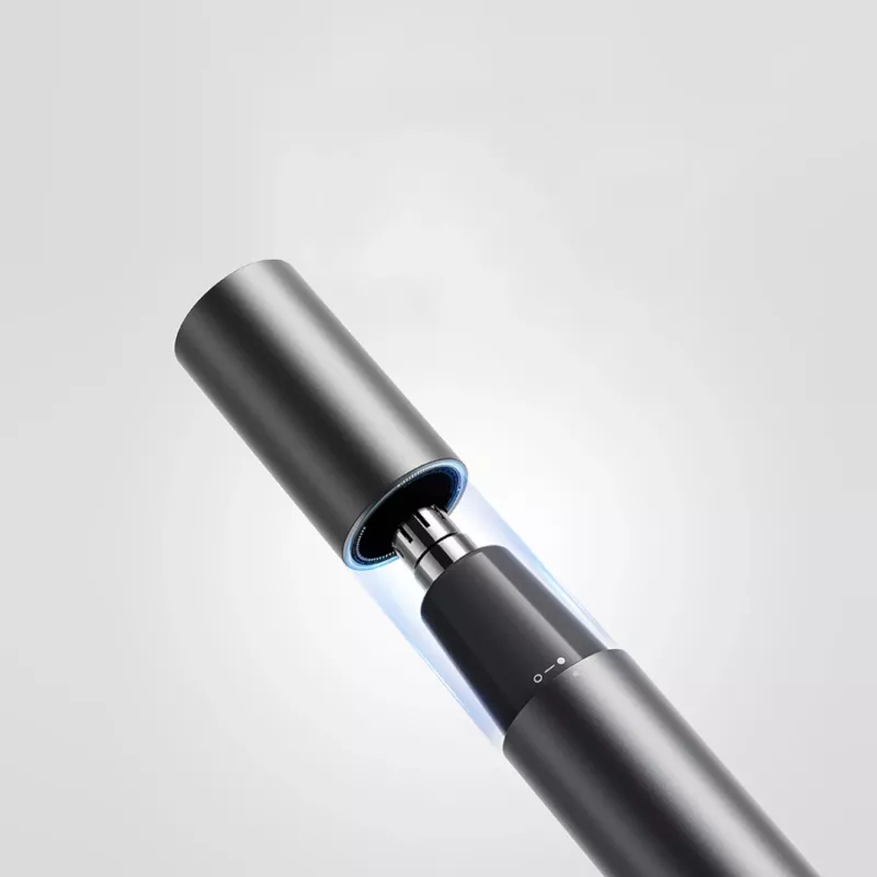 Xiaomi Nasenhaartrimmer BHR8997GL mit Doppelklingen-Rotationskopf, IPX7 waschbar, batteriebetrieben, Schwarz