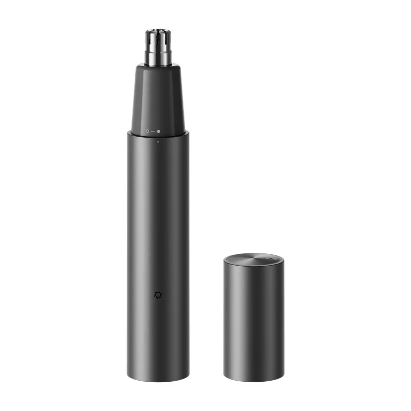Xiaomi Nasenhaartrimmer BHR8997GL mit Doppelklingen-Rotationskopf, IPX7 waschbar, batteriebetrieben, Schwarz