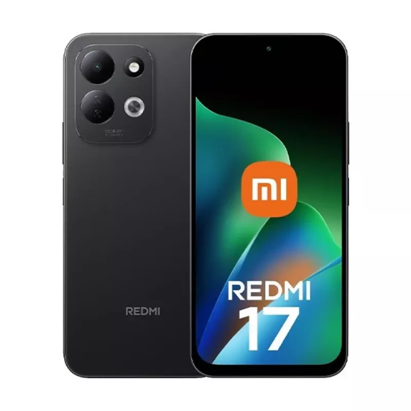 Xiaomi Redmi 17 4G Dual SIM, 4GB RAM, 256GB Speicher, 6,7 Zoll IPS-LCD, 50MP Kamera, 5000mAh, Schwarz