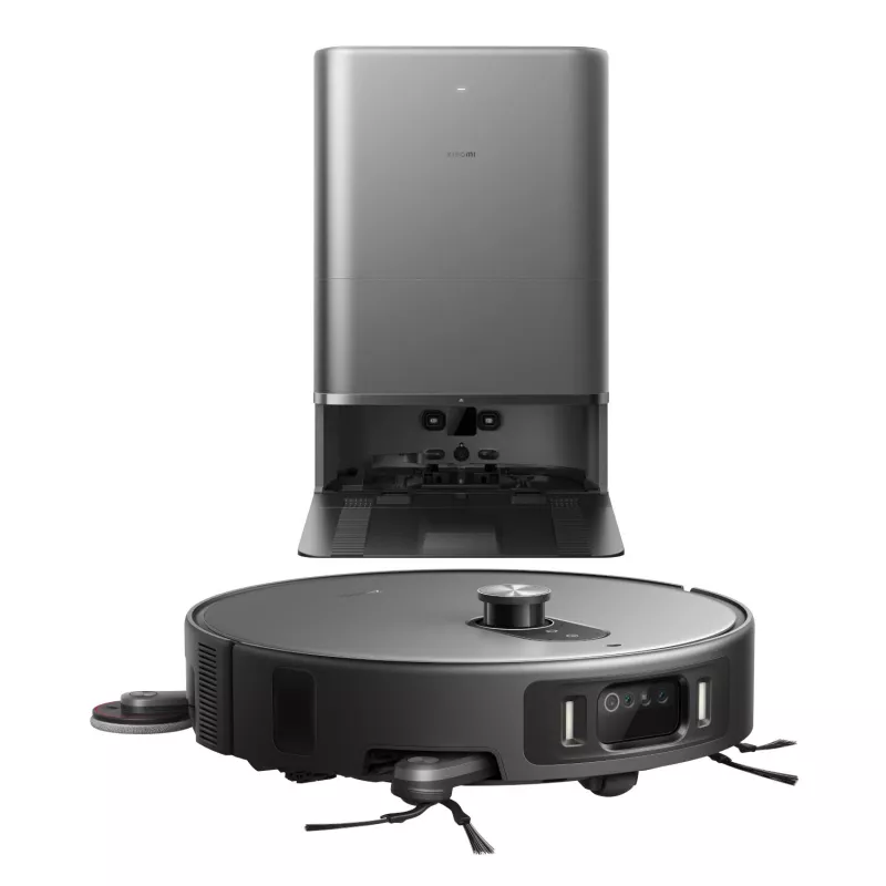Xiaomi Robot Vacuum 6 Max Saugroboter mit Omni-Station, 35000 Pa, Grau
