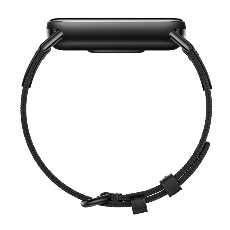 Xiaomi Smart Band 10 Gestricktes Seidenarmband - Ebenholzschwarz