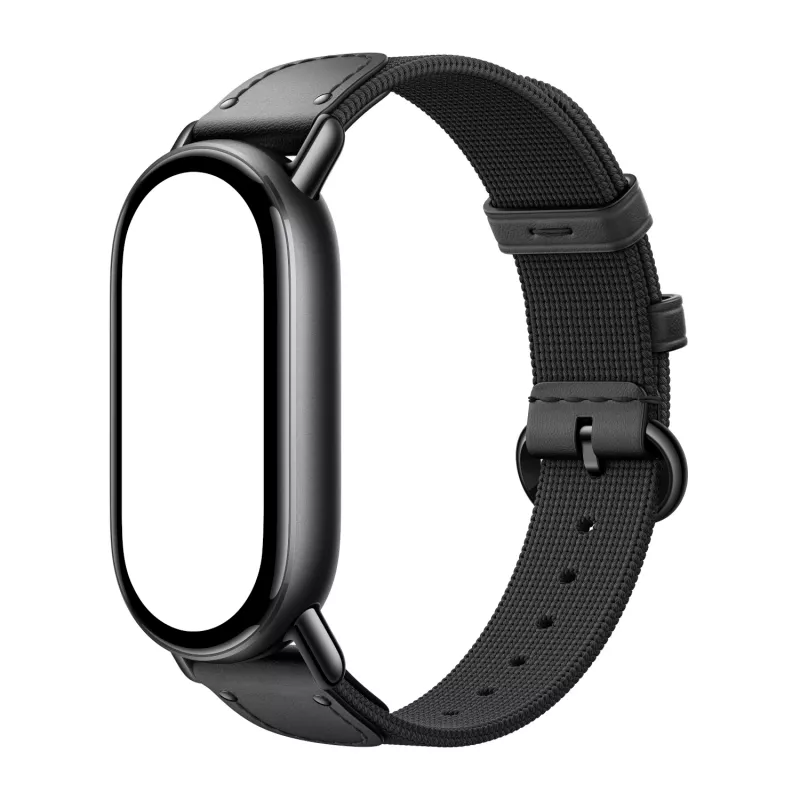 Xiaomi Smart Band 10 Gestricktes Seidenarmband - Ebenholzschwarz