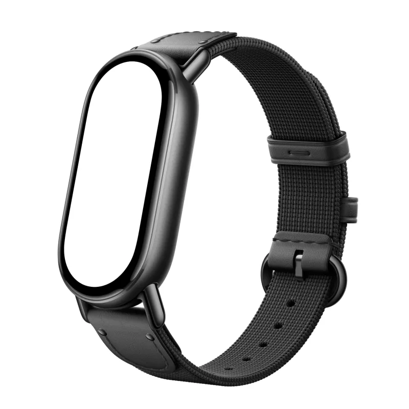Xiaomi Smart Band 10 Gestricktes Seidenarmband - Ebenholzschwarz