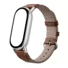 Xiaomi Smart Band 10 Gestrickter Seidenarmband - Federbraun
