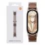 Xiaomi Smart Band 10 Gestrickter Seidenarmband - Federbraun