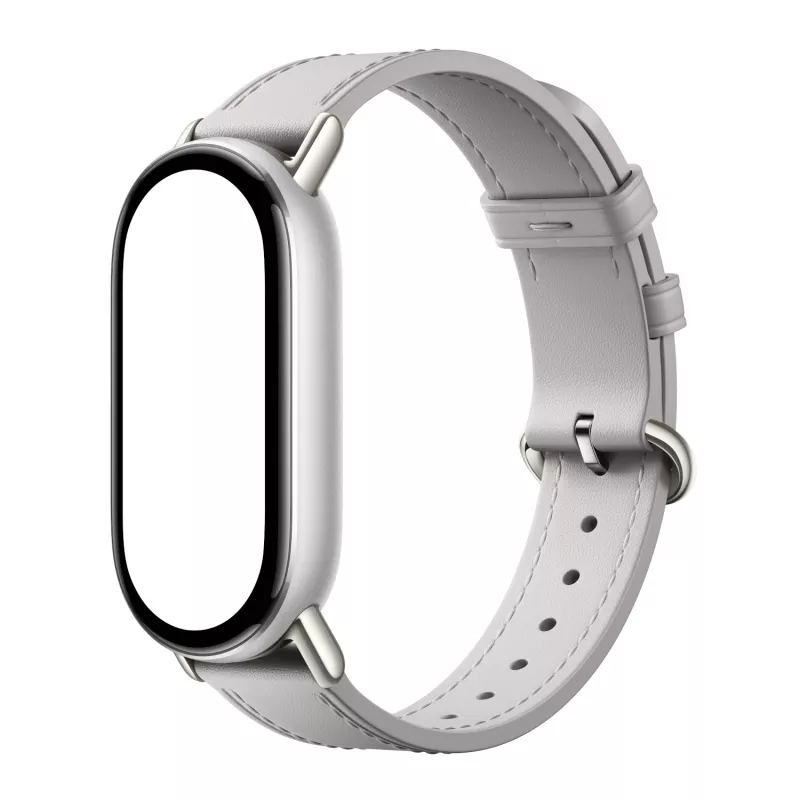 Xiaomi Smart Band 10 Lederarmband - Grau