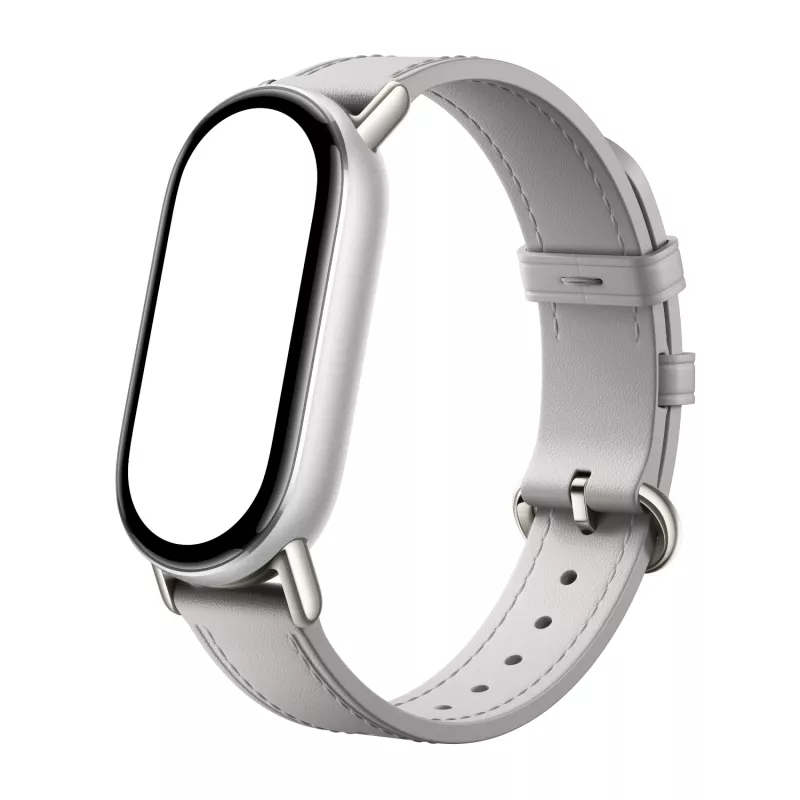 Xiaomi Smart Band 10 Lederarmband - Grau