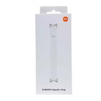 Xiaomi Smart Band 10 Magnetisches Kona-Lederarmband - Gletscherweiß