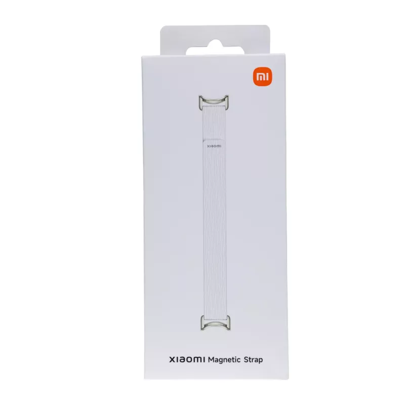 Xiaomi Smart Band 10 Magnetisches Kona-Lederarmband - Gletscherweiß
