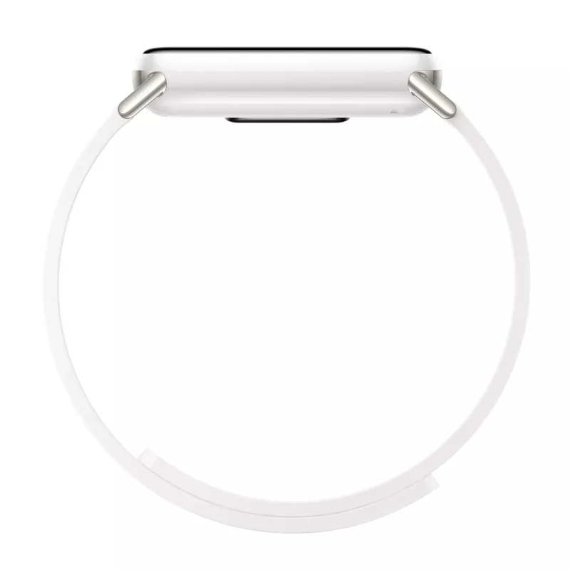 Xiaomi Smart Band 10 Magnetisches Kona-Lederarmband - Gletscherweiß