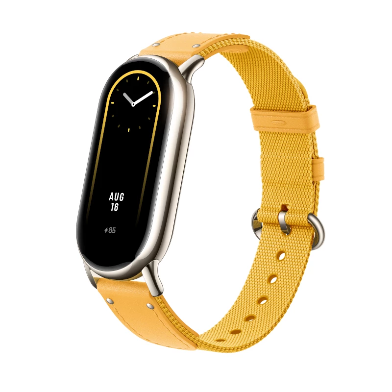 Xiaomi Smart Band 8 geflochtenes Armband - Gelb