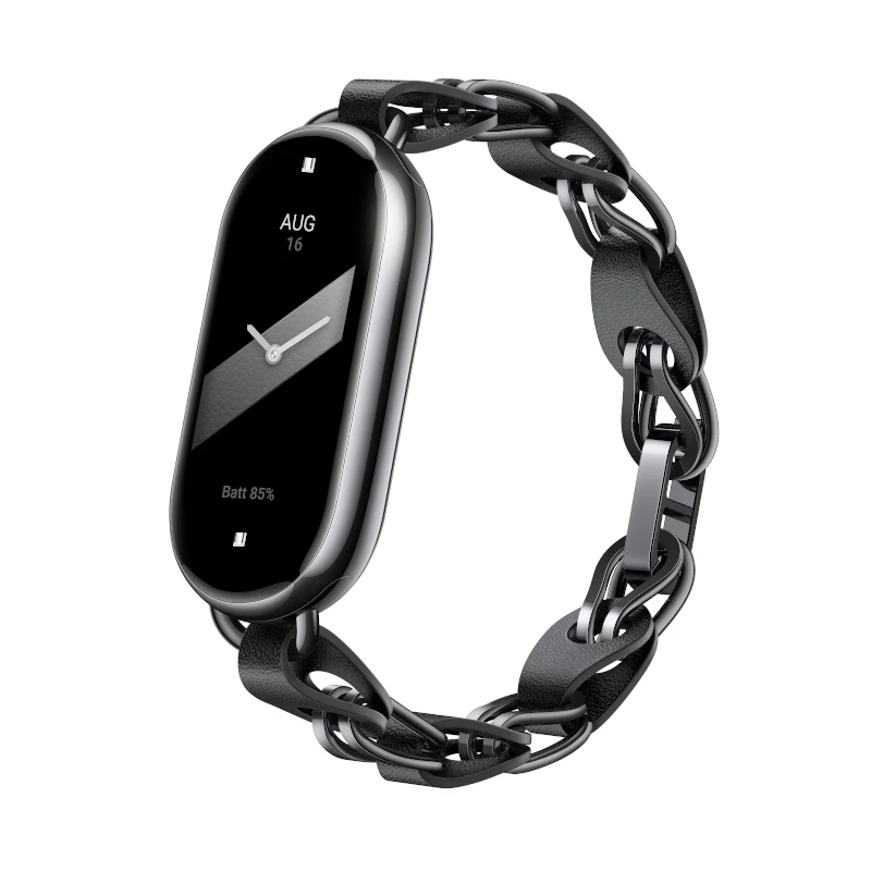 Xiaomi Smart Band 8 Kette Armband - Schwarz