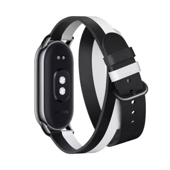 Xiaomi Smart Band 8 Doppelwickel-Armband - Schwarz und Weiß